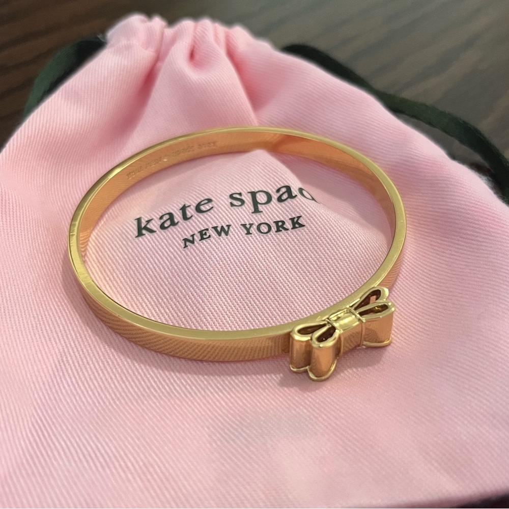 Kate Spade Gold Bow Bangle